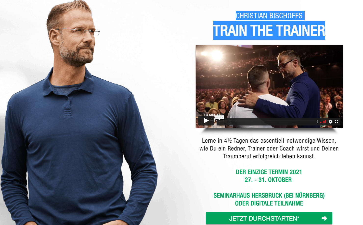 Train The Trainer von Christian Bischoff Oktober 2021