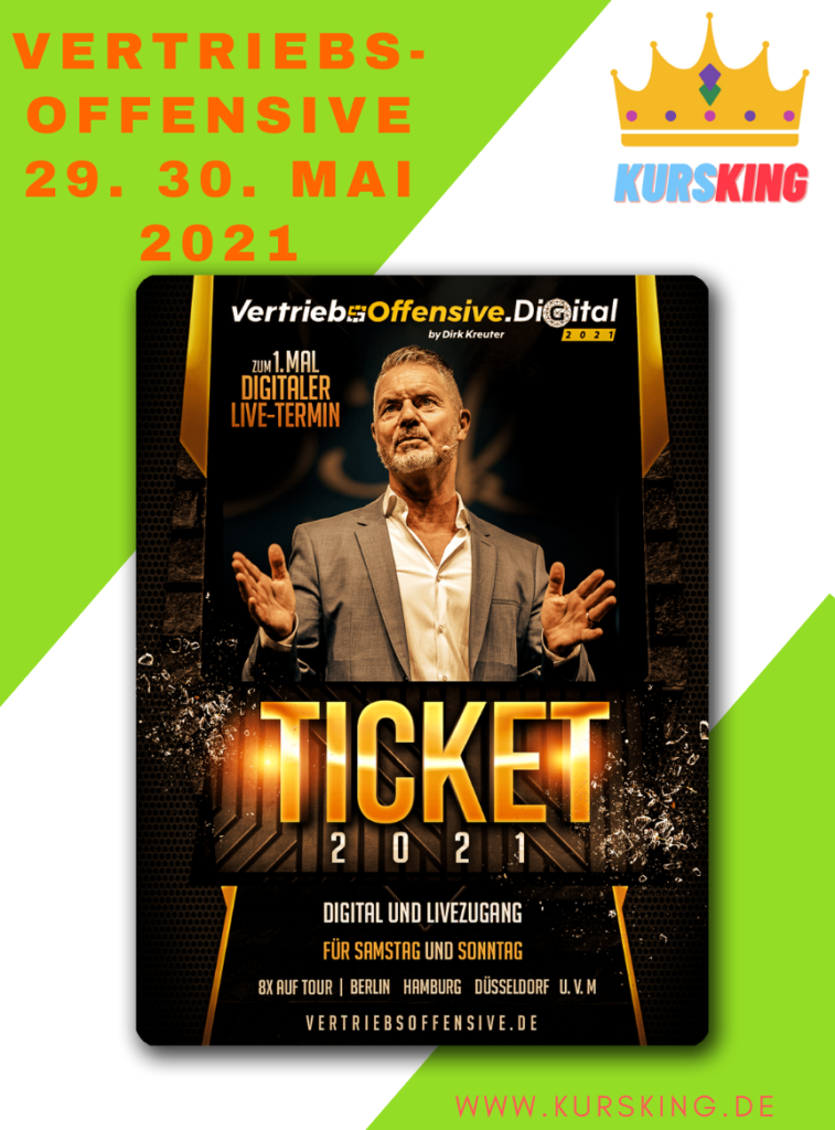 Dirk Kreuters Vertriebsoffensive Digital Mai 2021