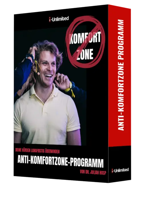 Das Anti Komfortzone Programm Julian Hosp