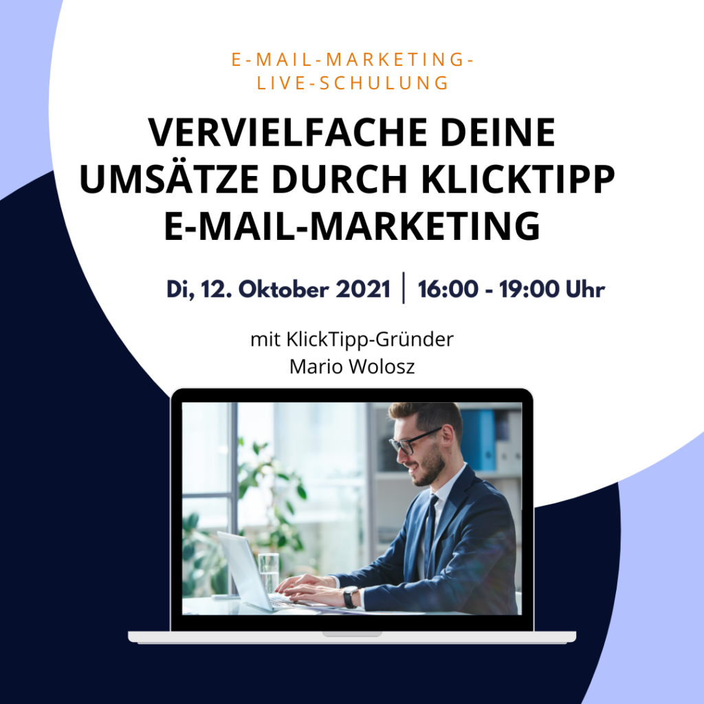 E-Mail-Marketing Live-Schulung