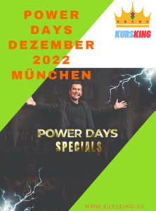 Power Days Dezember 2022 München