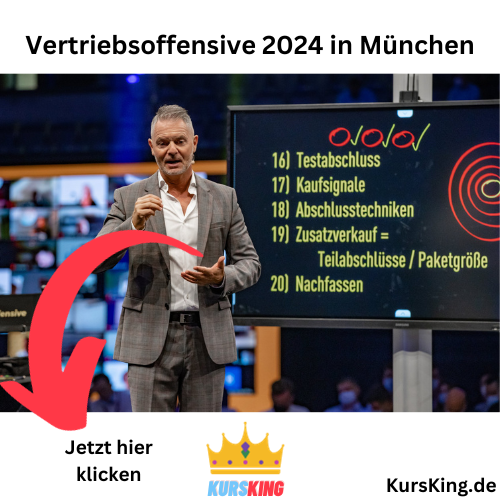 Vertriebsoffensive 2024 in Muenchen Vertriebsoffensive 2024 in München